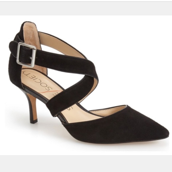 Sole Society Shoes - Sole Society Tamra Black Heels